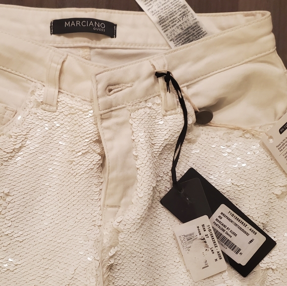 NWT - MARCIANO Sequined Jeans - Picture 7 of 8